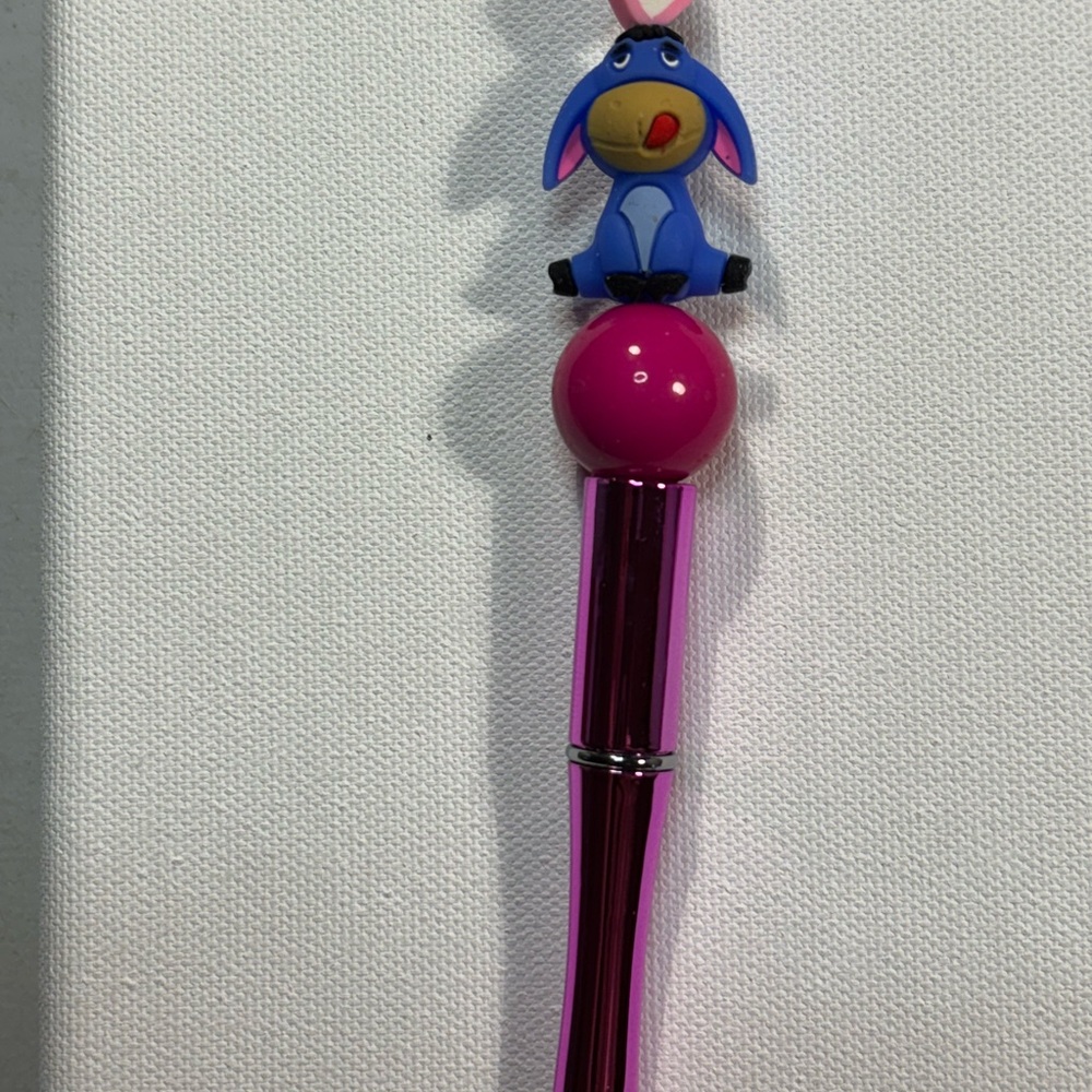 Pink and Blue Character Pen